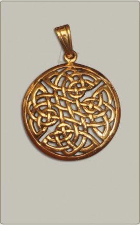 Knotenamulett aus Bronze