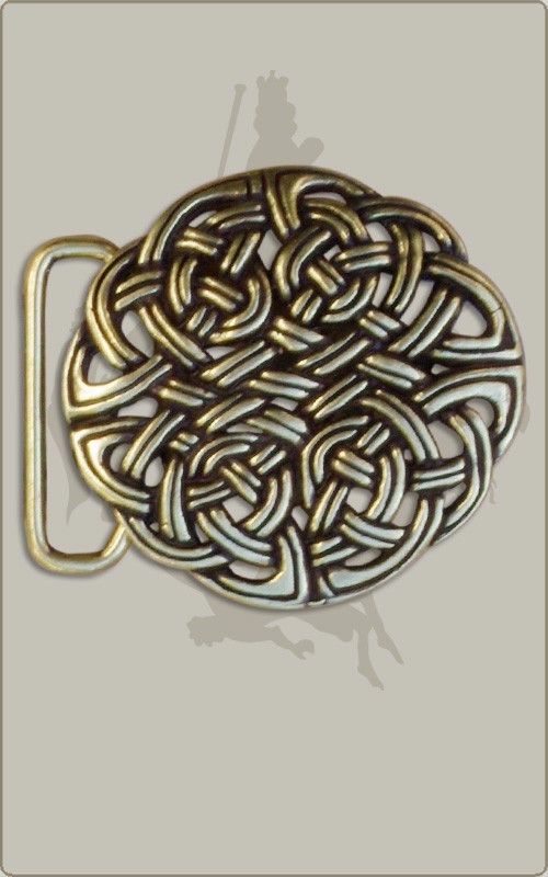 Keltische Gürtelschnalle Aus Zamak - Wikinger & Mittelalter Style