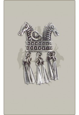 Klapperanhänger aus Silber