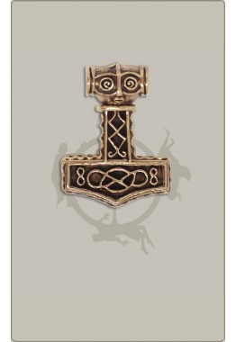 Thorshammer Massiv in Bronze