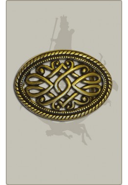 Ovale Gürtelschließe