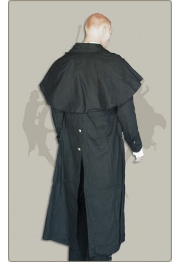 Langer Pelerinenmantel-L