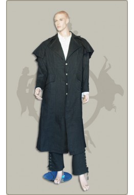 Langer Pelerinenmantel-M