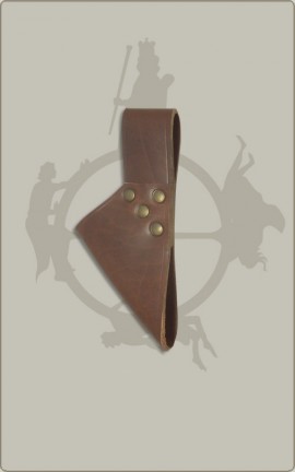 Schwerthalter in schwarz oder braun-Braun